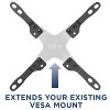 Mount-It! VESA Mount Adapter Kit | TV Wall Mount Bracket Adapter Converts | Fits Most 23 Inch to 42 Inch TVs and Monitors | Hardware Included | Black - 2 of 4