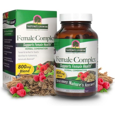 Nature's Answer Female Complex Vegetarian Capsules 800mg, 90 Ct