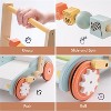 CHEERFUN Baby Push Walker, Baby Walker Push, Wooden Baby Walker Push Toy, Push Walkers for Baby Over 10 Months - 4 of 4