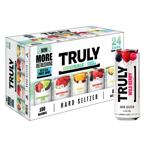 Truly Hard Seltzer Punch Mix Pack - 12pk/12 Fl Oz Slim Cans : Target