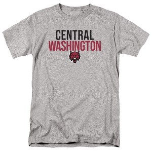 Men's Central Washington University Official Stacked T-Shirt - 1 of 4