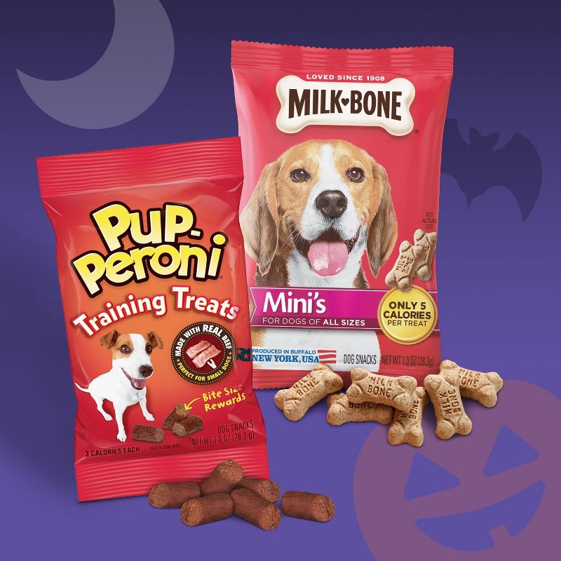 Milk-Bone &#38; Pup-Peroni Trick or Treat Variety Pack with Beef Flavored Dog Treats - 12oz - Halloween, 5 of 8