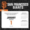 MLB San Francisco Giants 2025 Box Calendar - 3 of 4