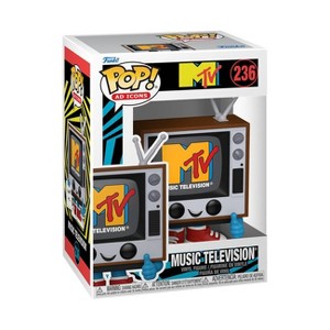 Funko POP! Ad Icons: Music Television(MTV) Logo Figure - 1 of 2