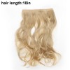 Unique Bargains Women's Big Wavy Hair Extensions High Temperature Fiber Gold Tone 1 Pc - 3 of 3