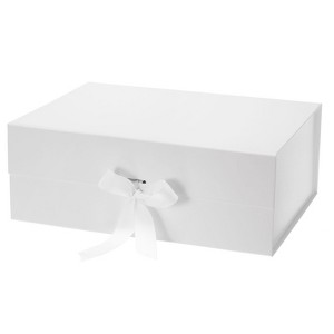 Unique Bargains Collapsible Magnetic Closure Durable Cardboard Elegant Design Gift Box 1 Pc - 1 of 4