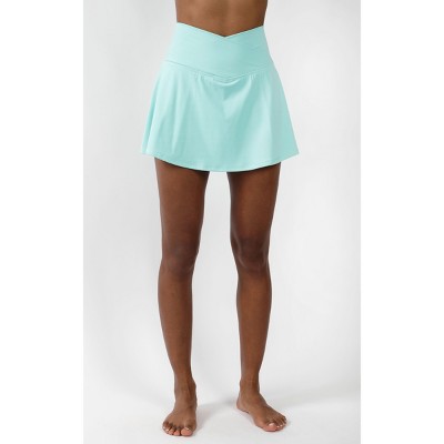 90 Degree By Reflex Womens Cloudlink Skort with Built-In Shorts