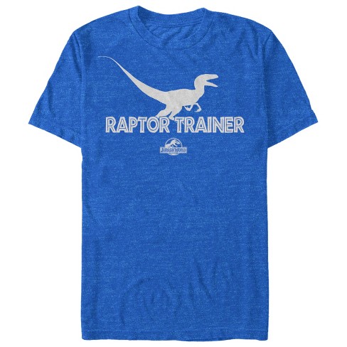 Men S Jurassic World Raptor Trainer Silhouette T Shirt Target