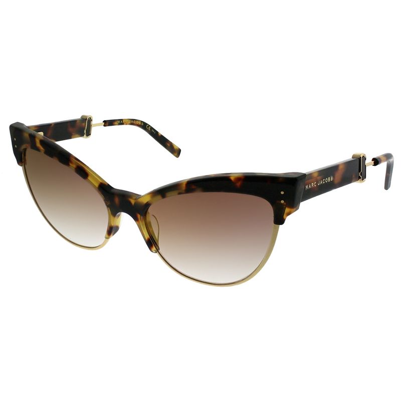 Marc Jacobs Marc 128/S LSH JL Womens Cat-Eye Sunglasses Tortoise Gold 55mm, 1 of 4