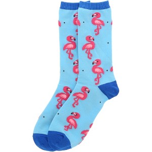 Pavilion Gift Company - Flamingos - Unisex Socks - Socks - 1 of 4