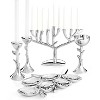 nambe Tree of Life Menorah, 13.5 x 9-Inch Hannukah Menorah, Made of nambe Alloy, Decorative Menorahs for Chanukah, Holds The Traditional 9 Candles - 2 of 4