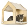 Sapphtopaz Wall-Mounted Cat Furniture, Modern Cat Wall Shelves with Ladder and Platform, Cat Climbing Shelf Set for Indoor Cats to Play and Rest - 4 of 4