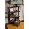 BIRDROCK HOME Storage Shelf Baskets - Handwoven Abaca Seagrass Wicker with Handles for Pantry, Living Room, Office & Bathroom - Set of 3, Brown - 2 of 4