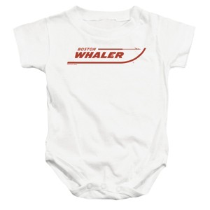 Baby Boston Whaler Red Logo Taken From Mba Infant Bodysuit - 1 of 3