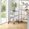 Seville Classics UltraDurable NSF Commercial Heavy Duty Rolling Utility Cart - 4 of 4