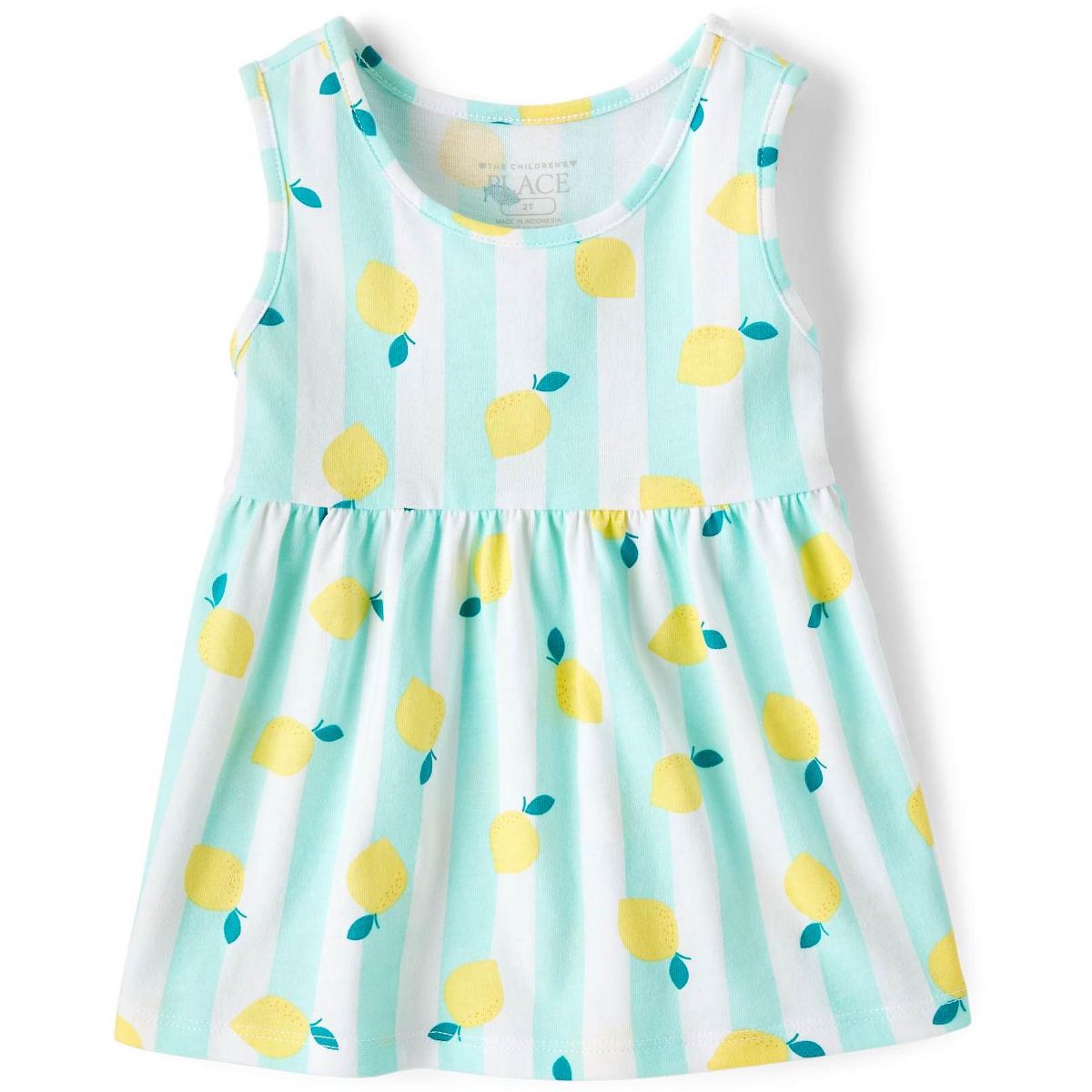The Children's Place Toddler Girls Sleeveless Lemon Tank Top 3-Pack - thumbnail 4