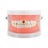 Unique Bargains Hip Hop Faux Gemstone Fake Grills 1 Pc - 2 of 4