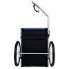Kumasinova Folding All-Terrain Dog Bike Trailer,Steel Frame Capacity for Small Medium Dogs,Universal Bike Hitch for Cycling,Jogging,Camping - 4 of 4