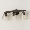 Capital Lighting Clive 3 - Light Vanity in  Carbon Grey/BlackIron - 3 of 4