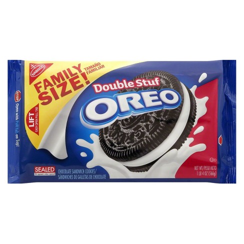 Oreo Double Stuff Chocolate Sandwich Cookies - Family Size - 20oz : Target