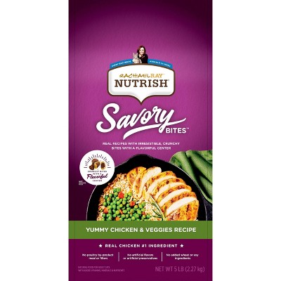 Rachael Ray Nutrish Yummy Chicken and Veggies Recipe Dry Cat Food - 5lbs