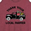 Women's - Instant Message - Thank Your Local Farmer Graphic Racerback Tank - 2 of 4