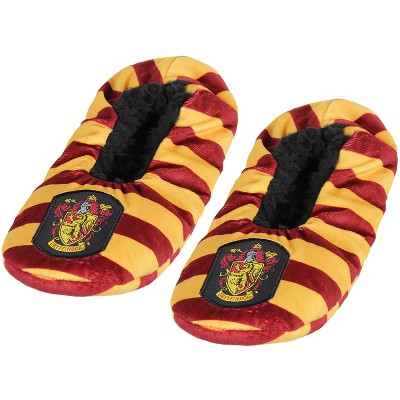 Harry Potter Slippers House Crest Slipper Socks No-Slip Sole - 4 Houses Available