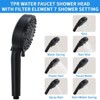 Dual Shower Head System – Tandem Shower with Handheld Filter & 7 Spray Settings for Couples (1-Piece, High Pressure) - 2 of 4