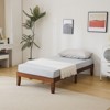 KTMBDW 12 Inch Twin/Full/Queen/King Size Platform Bed with Wooden Slats, No Box Spring Needed, Easy Assembly - 3 of 4
