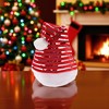 Unique Bargains Christmas Hat Stripes Christmas Hat Polyester Non-woven Fabric 11.81"x16.14" 1 Pc - 2 of 4