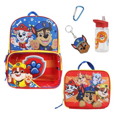 Paw Patrol 14 Backpack 5pc Set With Lunchkit And Water Bottle Target