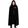 HalloweenCostumes.com L  Men  Star Wars Adult Luke Skywalker Black Hooded Robe | Star Wars Costumes, Gray/Black - 4 of 4