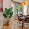 Artificial Bird of Paradise Tree, Fake Plant with Bendable Silk Leaves & Stable Base, Indoor Outdoor Potted Decor for Home, Office, Garden - 2 of 4