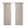 Kumasinova 84"/95"/108" Plaid Rod Pocket Bedroom Curtains,Back Tab Window Curtains with Wool Lining,Insulated kitchen Curtains for Living Room,Bedroom - 2 of 4
