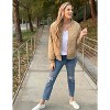 Zeagoo Women's Bomber Jacket Casual Coat Zip Up Spring Fall Clothes with Pockets - 4 of 4