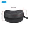 Unique Bargains EVA Shockproof Hard Snowboard Skiing Goggle Cases Black 8.27" x 5.51" x 4.33" - 2 of 4