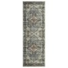 Vintage Area Rug, Large Washable Living Room Bedroom Rug Distressed Non-Slip Non-Shedding Low Pile Area Rug Floor Carpet for Dining Room Home - 2 of 4
