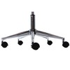 PAGED Home Office Chair Modern Faux Fur Gaming Chair with Chrome Base, Vanity Chairs for Bedroom, Home Office - 4 of 4