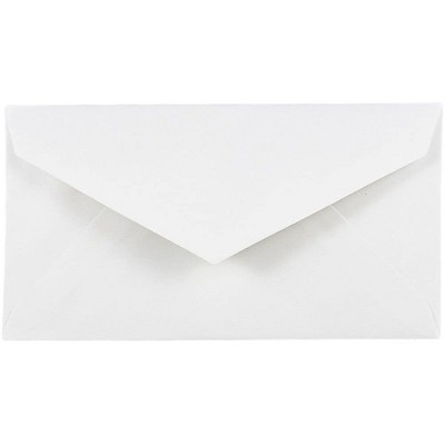 JAM Paper Monarch Commercial Envelopes 3.875 x 7.5 White Bulk 500/Box 1633984C