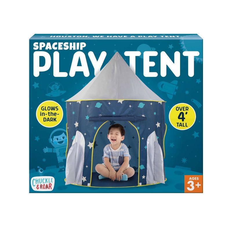 Chuckle &#38; Roar Spaceship Pop-Up Kids&#39; Play Tent, 4 of 15