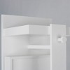 CAVINAS Mirror Jewelry Cabinet Jewelry Armoire Organizer with Mirror - 3 of 4