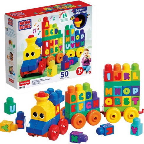 Mega bloks abc musical train target on sale