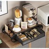 1 Set Of Iron Wood Coffee Capsule Storage Rack Office Storage Rack Drawer Type Capsule Storage Box - 2 of 4