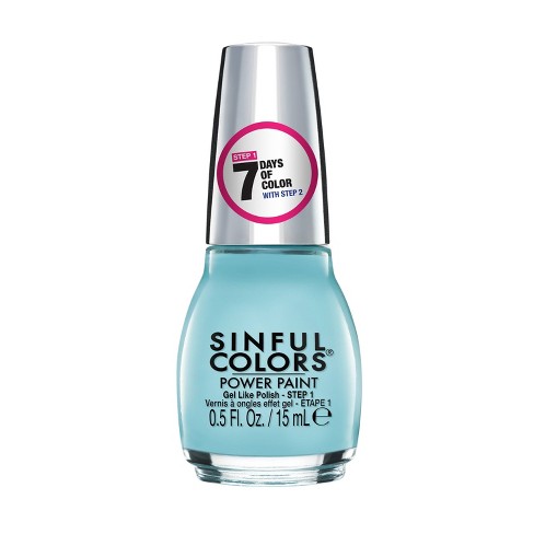 Sinful Colors Color List