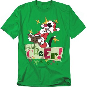 Men's Looney Tunes Cheer Sylvester T-Shirt - 1 of 4