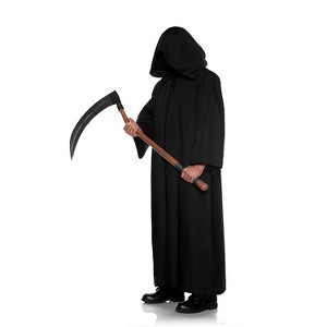 Underwraps Adult Scary Horror Halloween Classic Costume Jumpsuit - Black One Size - 1 of 1