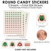 Big Dot of Happiness Ugly Sweater - Holiday and Christmas Party Small Round Candy Stickers - Party Favor Labels - 324 Count - 3 of 4