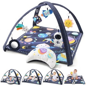 The Peanutshell Space 7-in-1 Activity Play Gym & Play Mat for Baby, Multicolor - 1 of 4