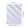 Unique Bargains Scrapbook Poster DIY Crafts Metallic Mirror Holographic Cardstock - 2 of 4