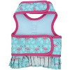 Parisian Pet 'Breathable Flamingo Pet Dress with Built-in Harness' for Dogs & Cats – Pink and Aqua - 2 of 4